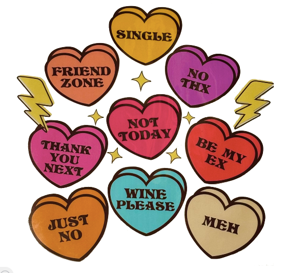 Single Candy Hearts